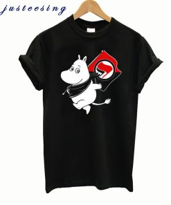 Antifa Moomin Anti-Fascist T-Shirts