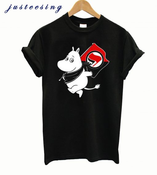 Antifa Moomin Anti-Fascist T-Shirts