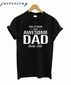 Awesome Dad cadeau vaderdag T Shirt