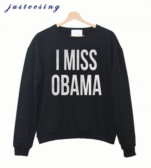 Barron Trump I miss Obama sweatershirt