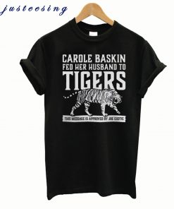 Carole Baskin Joe Exotic T-shirtCarole Baskin Joe Exotic T-shirt