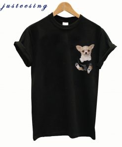Chihuahua Tiny pocket T-shirt