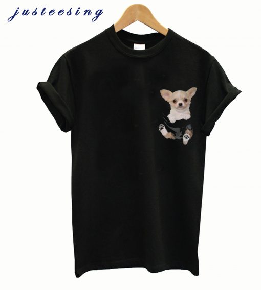 Chihuahua Tiny pocket T-shirt