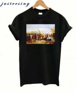 Christopher Columbuschromolithograph t-shirt
