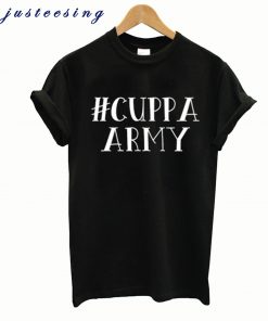 Cuppa Army Black T-Shirt