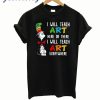 Dr Seuss I will teach art here or there I will teach art everywhere shirt