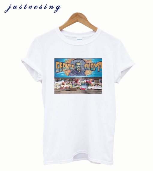 George Floyd Mural Still Can’t Breathe T Shirt