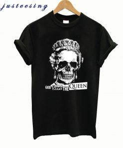 God Save The Queen – Sex Pistols Skull T shirt