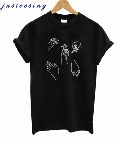 Hands Holding Cigarettes T-Shirt