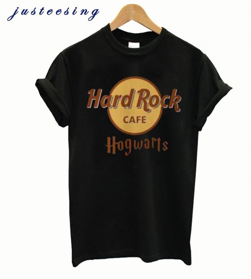 Harry Potter hard Rock cafe Hogwarts T-Shirt