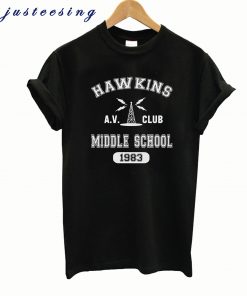 Hawkins Middle School AV Club Stranger Things T-Shirt