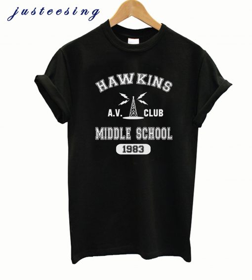 Hawkins Middle School AV Club Stranger Things T-Shirt