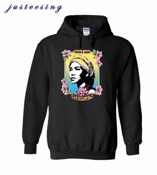 Jhene aiko chilombo signed litho merch hoodie