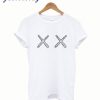 KAWS X UNIQLO – XX Classic Logo White T shirt