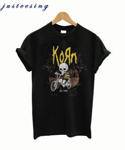 Korn – Skull On Bike T-Shirt