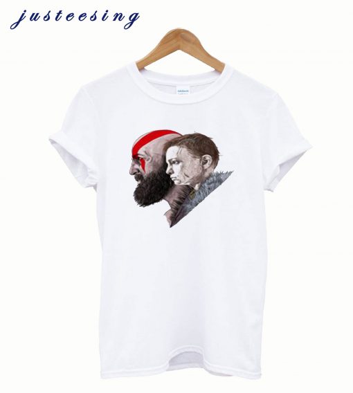 Kratos and Atreus God of War T shirt