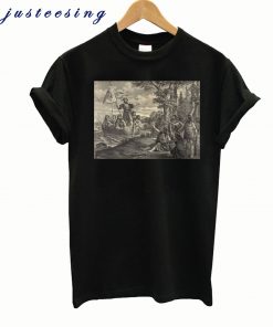 Landing of Christopher Columbus in America t-shirt