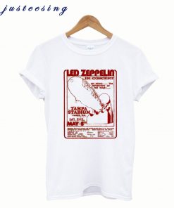 Led Zeppelin Tampa Stadium Tour 1973 T-Shirt