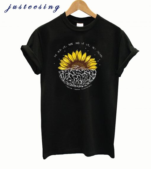 Mental Health Awareness Sunflower T shirt