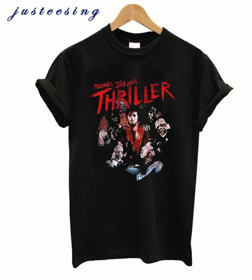 Michael Jackson Thriller Black t shirtMichael Jackson Thriller Black t shirt