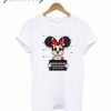 Minnie Mouse White T shirt