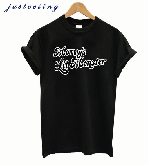 Mommy’s Lil Monster Black T shirt
