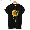 Moto Harley Davidson Cycles Sunflower You Are My Sunshine T-Shirt