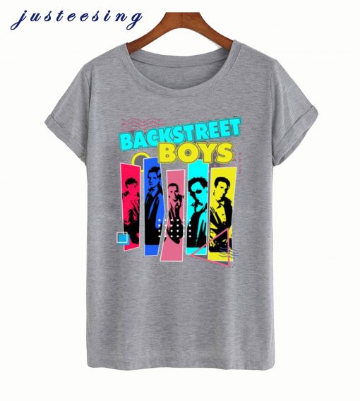 Neon Backstreet Boys T Shirt