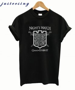 Night watch Game of Thrones T-Shirt