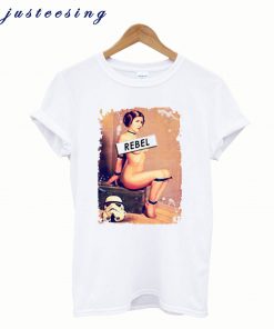 Princess Leia in bondage REBEL Star Wars T-Shirt