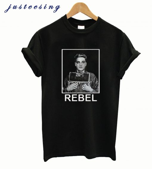 Rebel elvis presley t-shirt