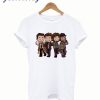 Supernatural Characters Cartoon T shirt