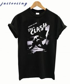 The Clash London Calling Black T Shirt