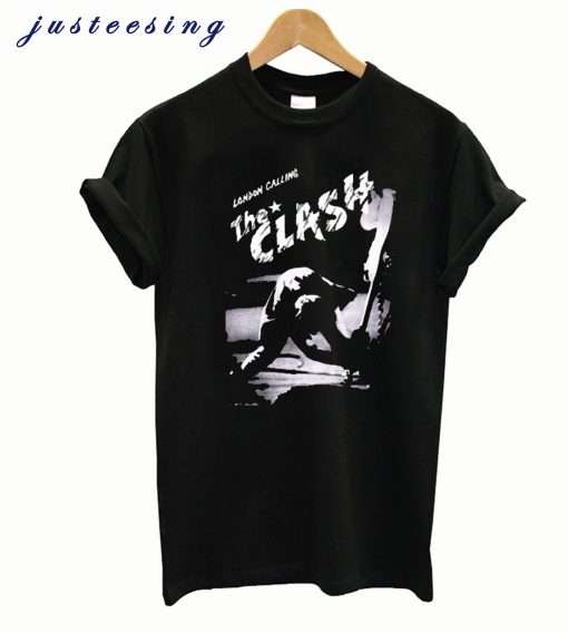 The Clash London Calling Black T Shirt