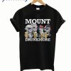 USA President 4th of July Mount Drunkmore Mount Rushmore T-Shirt