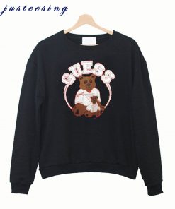 Vintage Guess Teddy Bear Sweatshirt
