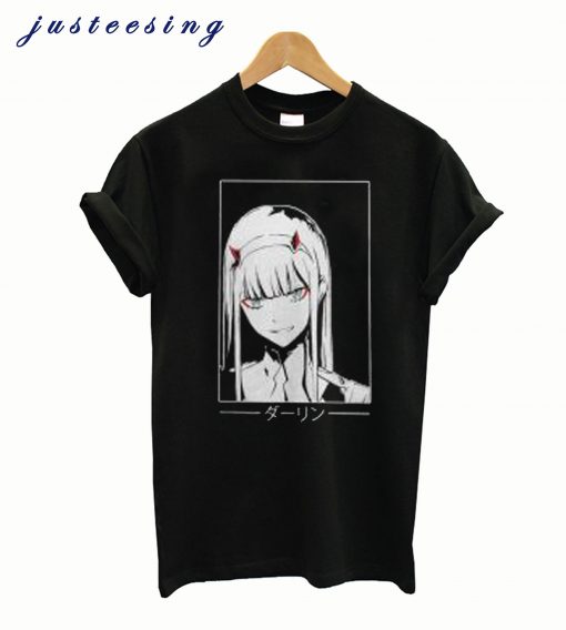 Zero Two 002 Darling In The Franxx Anime T-Shirt