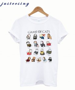 game of cats t-shirt