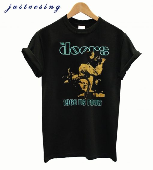 the doors 1968 us tour t-shirt