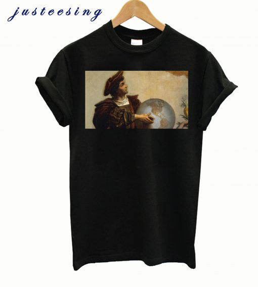 this day in history columbus t-shirt