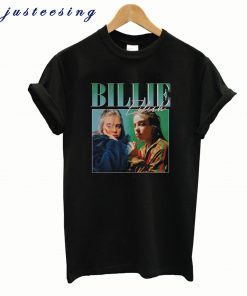 Billie Eilish 90s Vintage Black T-Shirt