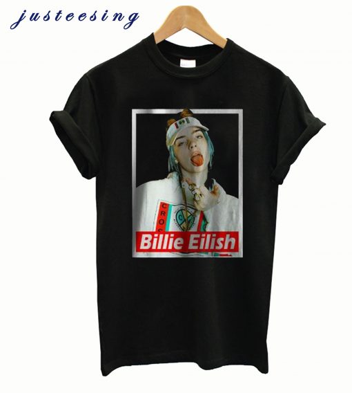 Billie Eilish Pop Streetwear Men T Shirt