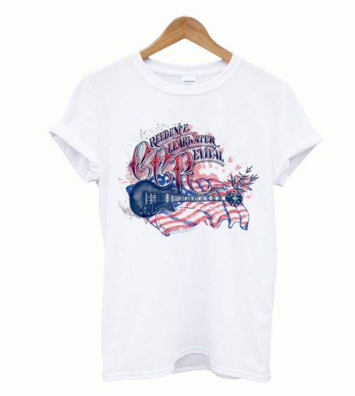 Creedence Clearwater Revival USA Flag T-Shirt