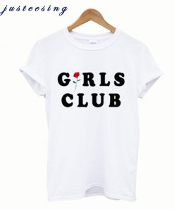 Girls club flower T-Shirt