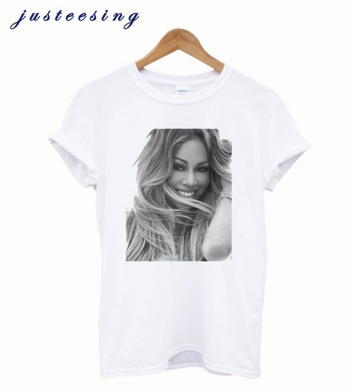 Greyscale Close Up – Mariah Carey T shirt