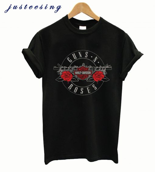 Guns N Roses Harley Davidson T-Shirt