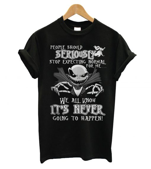 Jack Skellington People Should Seriously T shirt