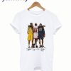 Lebron James Kobe Bryant Michael Jordan Signatures T shirt