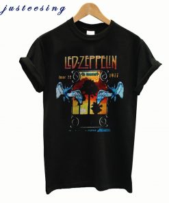 Led Zeppelin In Concert Inglewood California T-Shirt