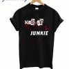 Murder Show Junkie True Crime Show T Shirt